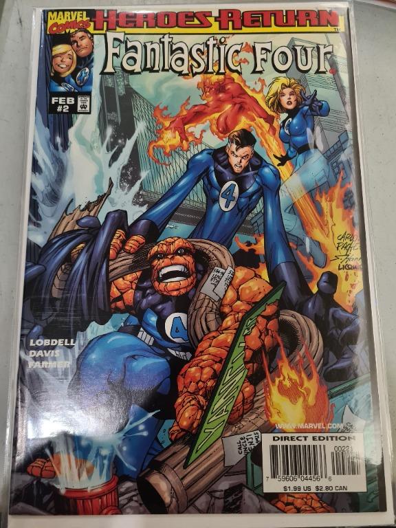 HEROES RETURN FANTASTIC FOUR # 1-12 (1998) (Category: Comics & Manga) located in Manila. Submitted by edisontee (Listing ID 1129687355, Image 3). Description: FF HEROES RETURN (1998) issue 1-12, limit pics uploaded is up to 10 all in good conditions.