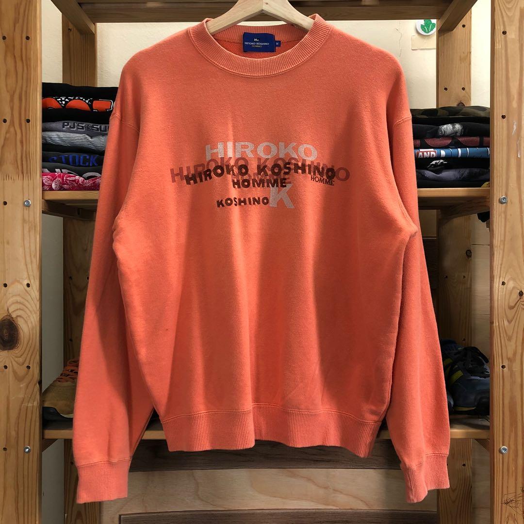 Orange hotsell designer sweatshirt