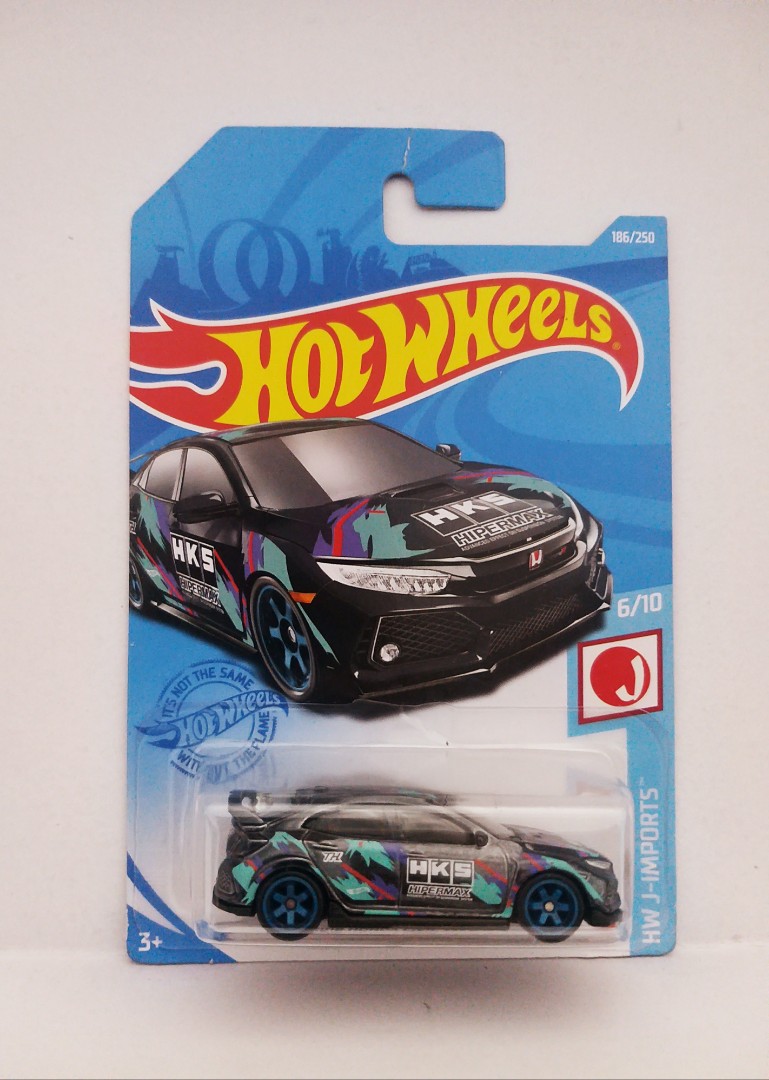 Hot wheels 2018 civic type r hotsell