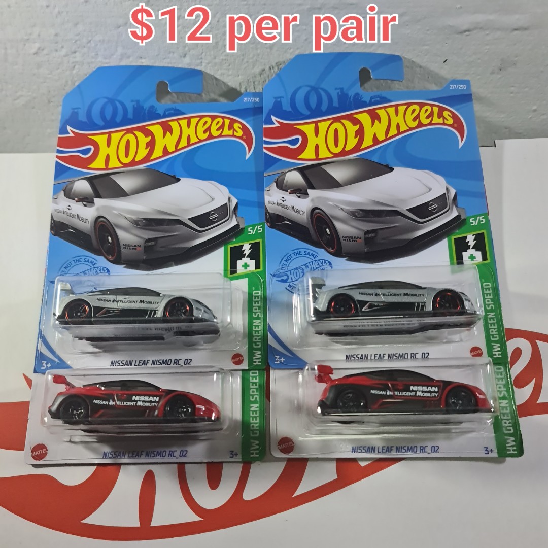 Hot Wheels Nissan Leaf Nismo Rc 02 Hobbies Toys Toys Games On Carousell
