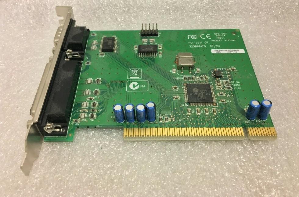 HP brand PCI 01 Parallel Port and 1 Serial Port DB-9 Parallel DB-25 ...