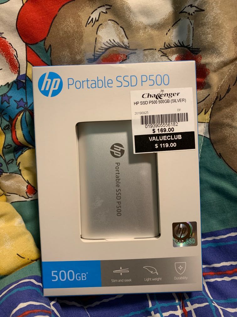 HP Portable SSD P500, Computers & Tech, Parts & Accessories, Hard Disks ...