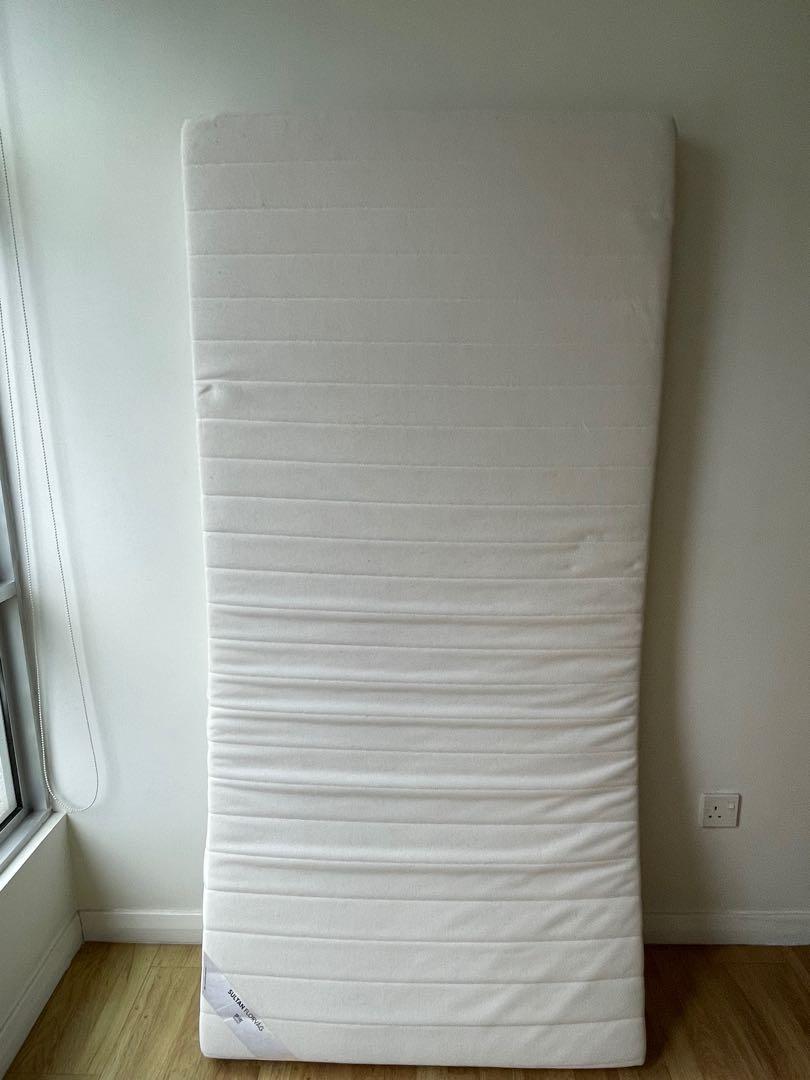 Ikea sultan florvag foam mattress, Furniture & Home Living, Furniture ...