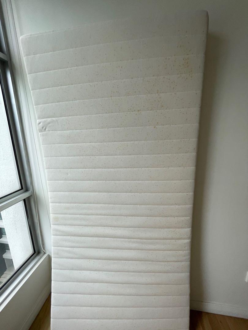 Ikea sultan florvag foam mattress, Furniture & Home Living, Furniture ...