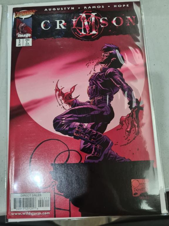 Image Comics Cliffhanger CRIMSON (1998) 1-3 (Category: Comics & Manga) located in Manila. Submitted by edisontee (Listing ID 1129691842, Image 2). Description: Image Comics Cliffhanger CRIMSON (1998) 1-3 all in good conditions.