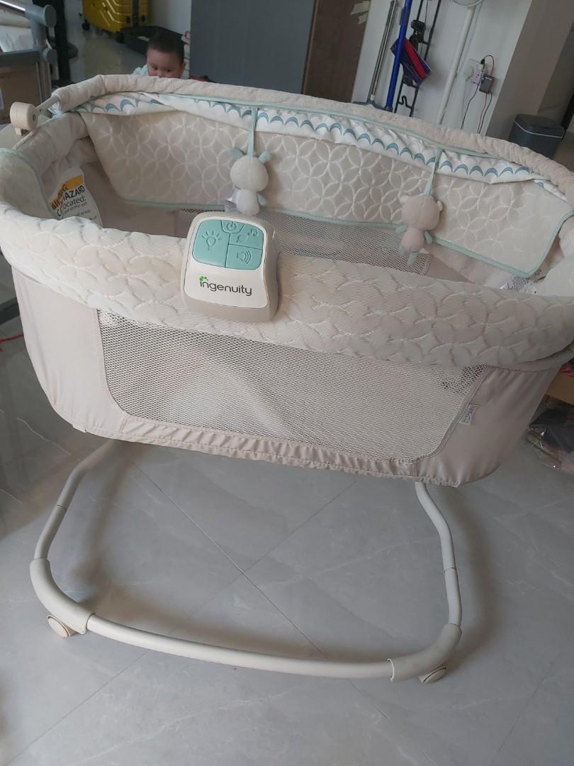 Ingenuity Bassinet Dream and Glow Babies Kids Baby Nursery