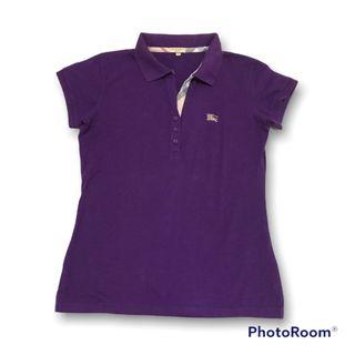 Kaos Polo Ungu Wanita - Burberry Brit Purple Polo