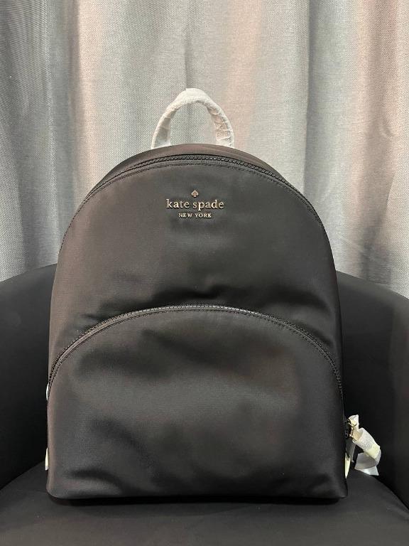 Kate Spade Karissa Nylon Large Backpack in Black Luxury Bags Wallets on Carousell