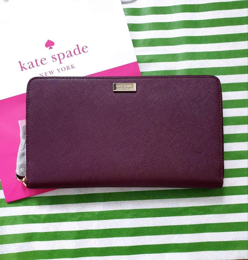 Kate Spade Laurel Way Talla Extra Large Zip Around Wallet Women s