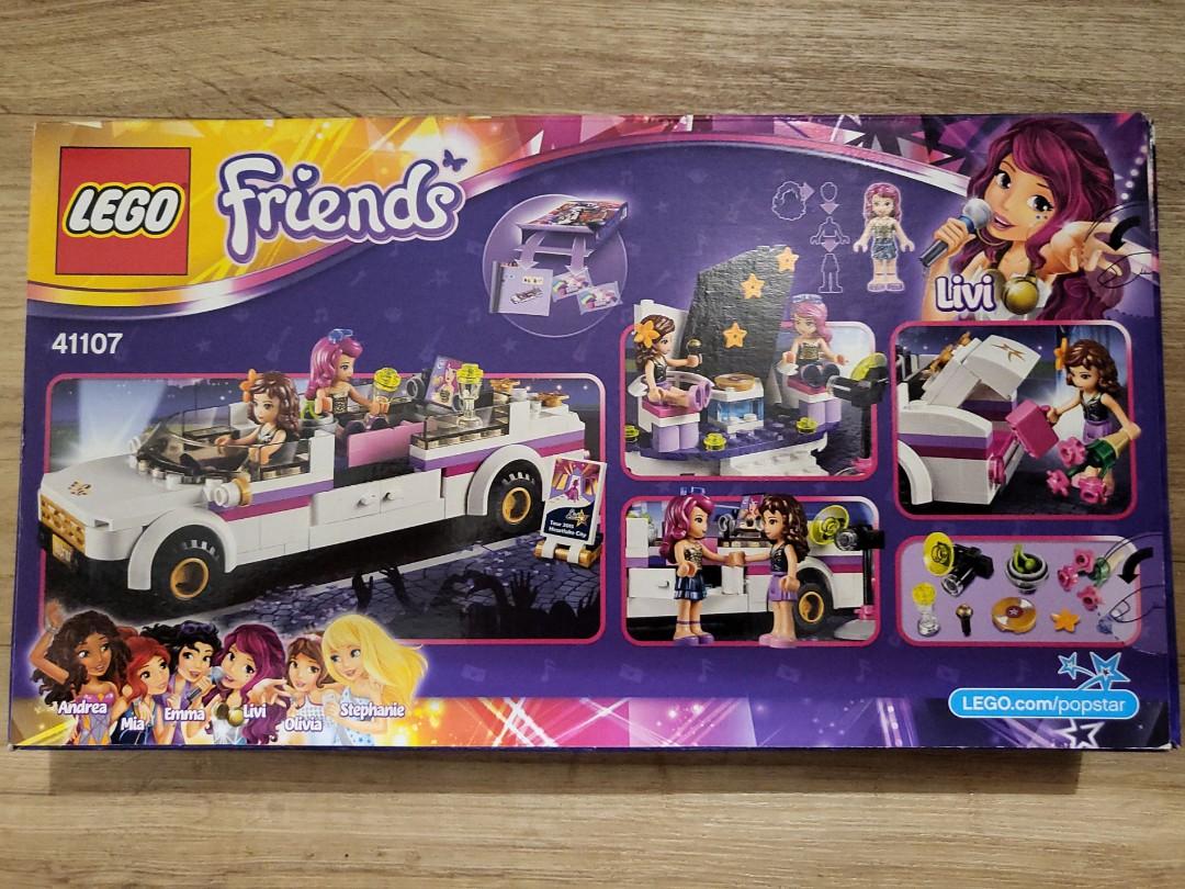 Lego Friends Pop Star Limo Hobbies Toys Toys Games on Carousell