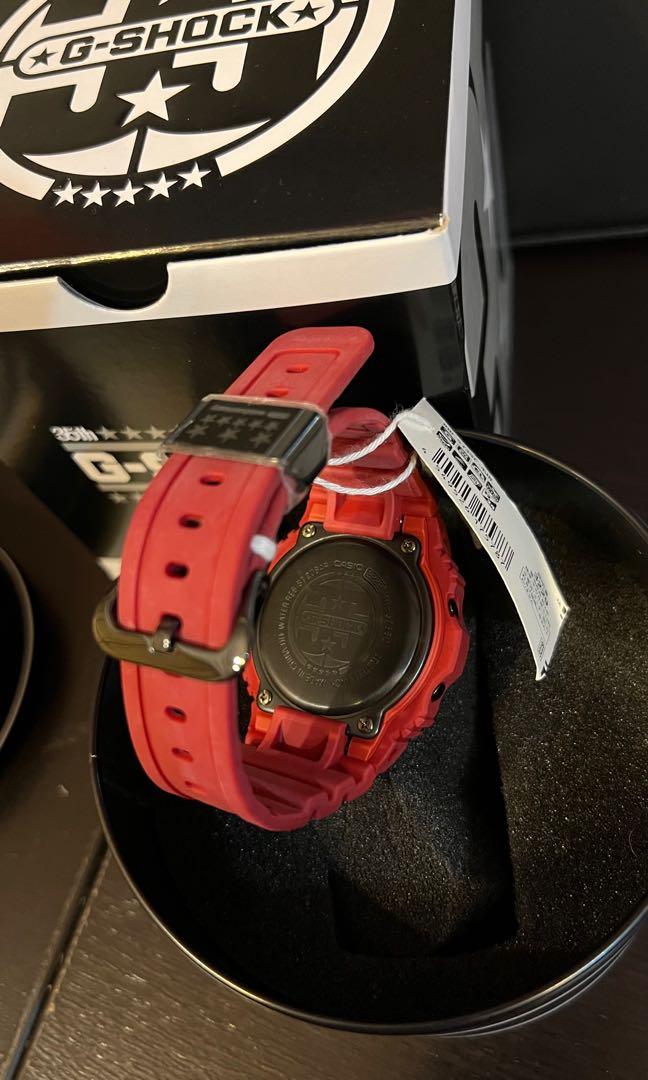 G shock 2024 35th anniversary red