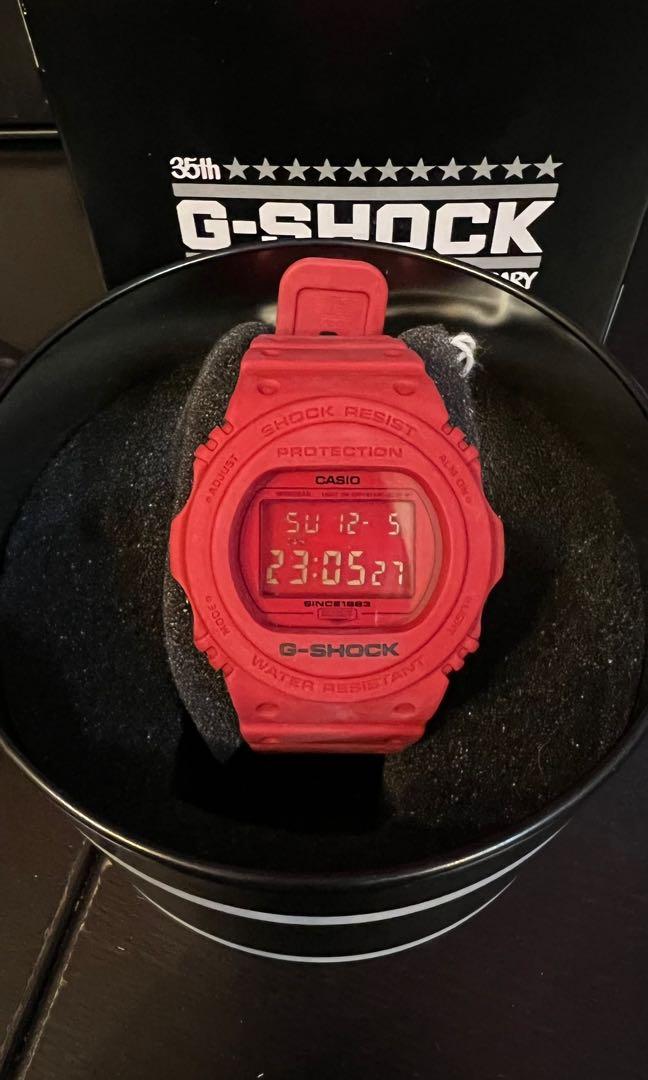 G shock 35th anniversary red online