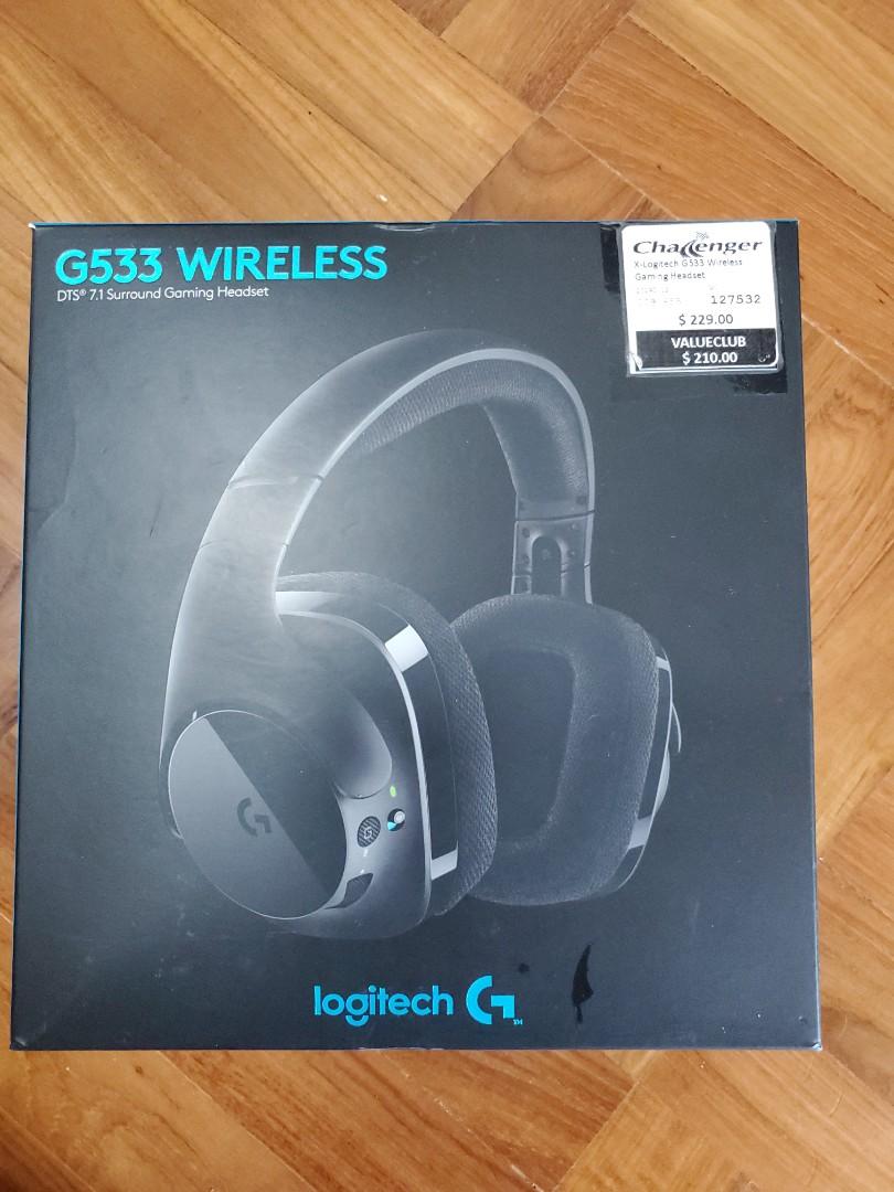 Logitech G533 wireless headset