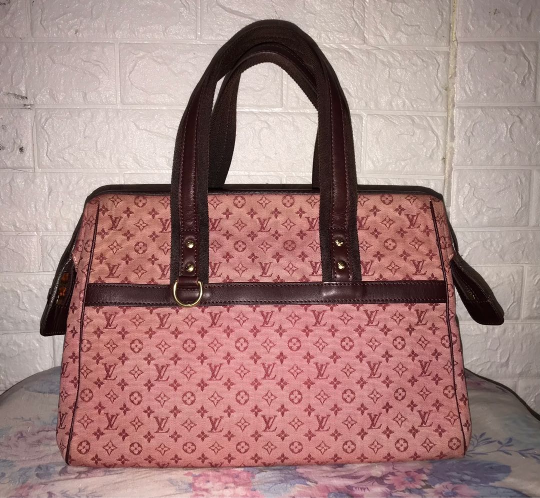 Louis Vuitton Vintage Monogram Mini Lin Josephine - Red Handle Bags,  Handbags - LOU802525