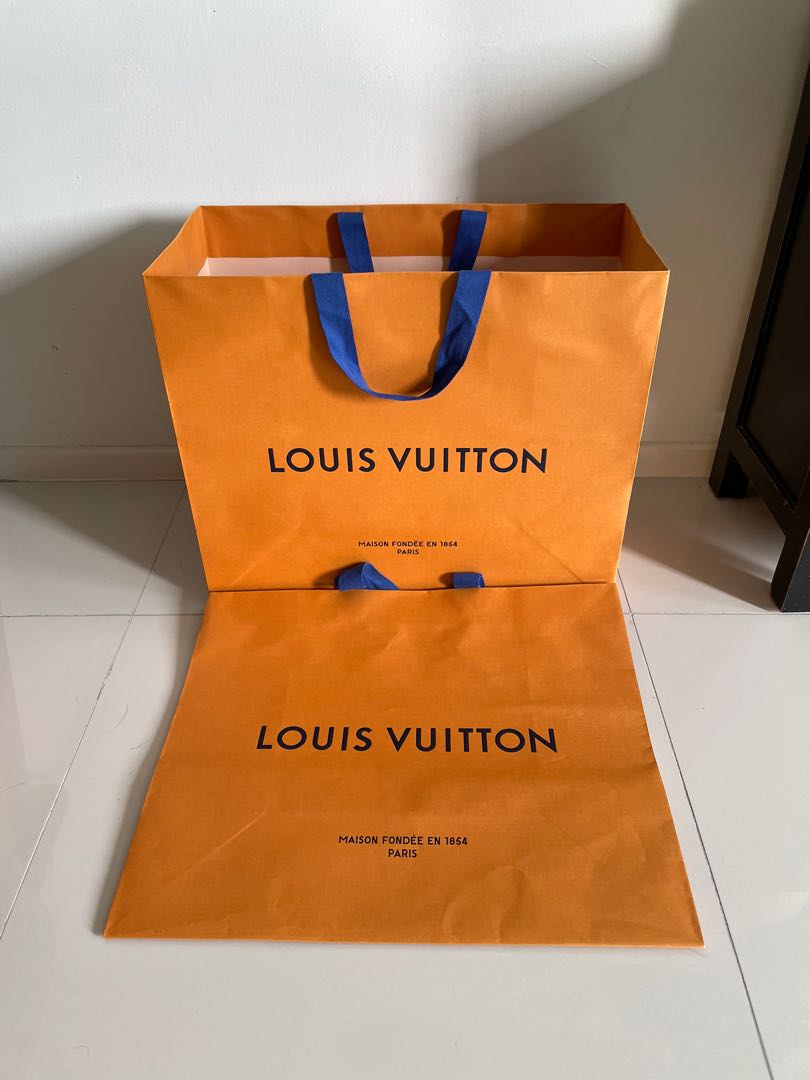 Louis Vuitton Paper Bag, Luxury, Accessories on Carousell