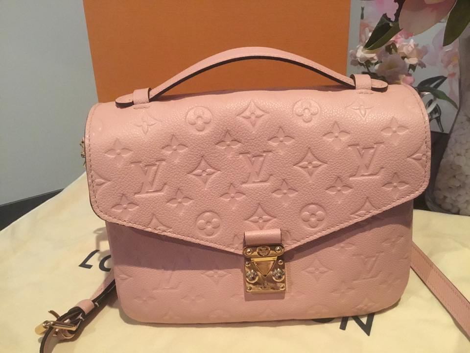 Louis Vuitton Pochette Metis Empreinte Rose Poudre Pink Crossbody Top  Handle Bag, Women's Fashion, Bags \u0026 Wallets, Cross-body Bags on Carousell