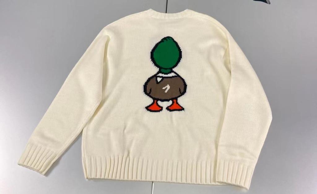 LV HUMAN MADE duck sweater, Men's Fashion, Coats, Jackets and