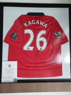 Harry Maguire Autographed Manchester United Red Adidas Soccer Jersey - BAS  COA