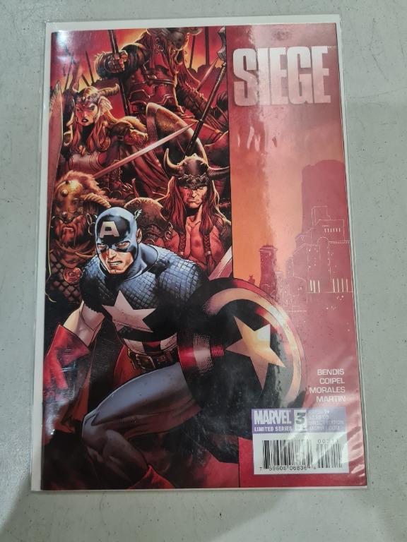 Marvel EPIC EVENT SIEGE (2010) # 1-4 (Category: Comics & Manga) located in Manila. Submitted by edisontee (Listing ID 1129691113, Image 3). Description: Marvel EPIC EVENT SIEGE (2010) # 1-4 all in good conditions.