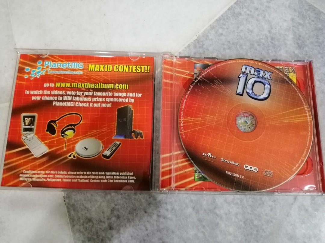Max 10, Hobbies & Toys, Music & Media, CDs & DVDs on Carousell