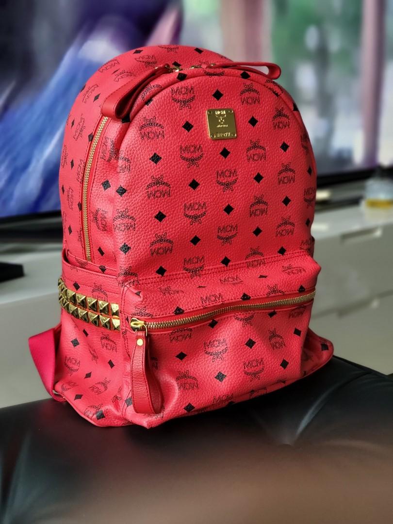 Mcm stark backpack large shop