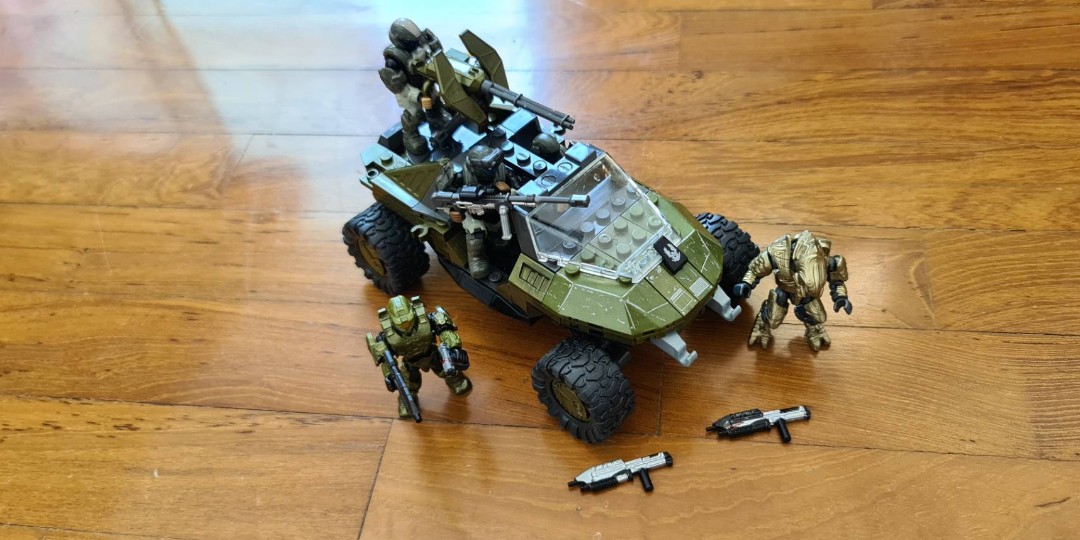 Halo mega construx shop warthog run