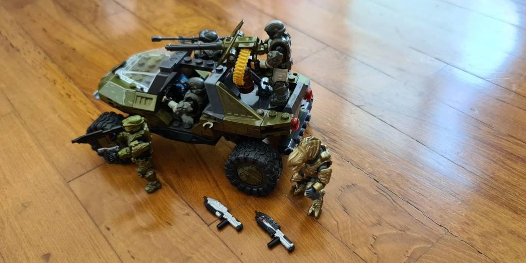 Halo mega construx warthog online run