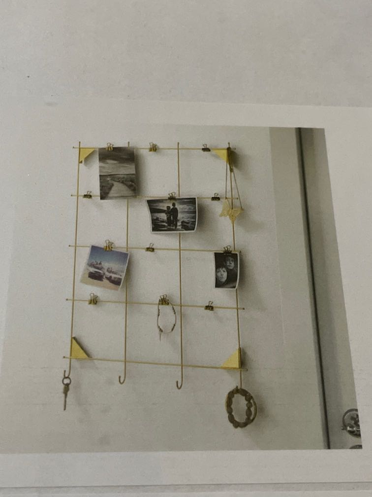 memo board with clips, Furniture & Home Living, Home Decor, Wall Decor