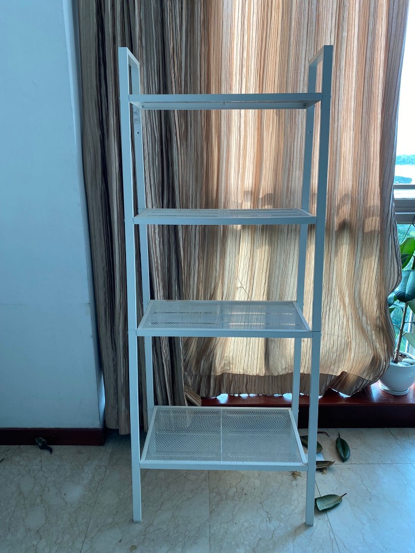 Metal shelf/ racks ikea, Furniture & Home Living, Furniture, Shelves
