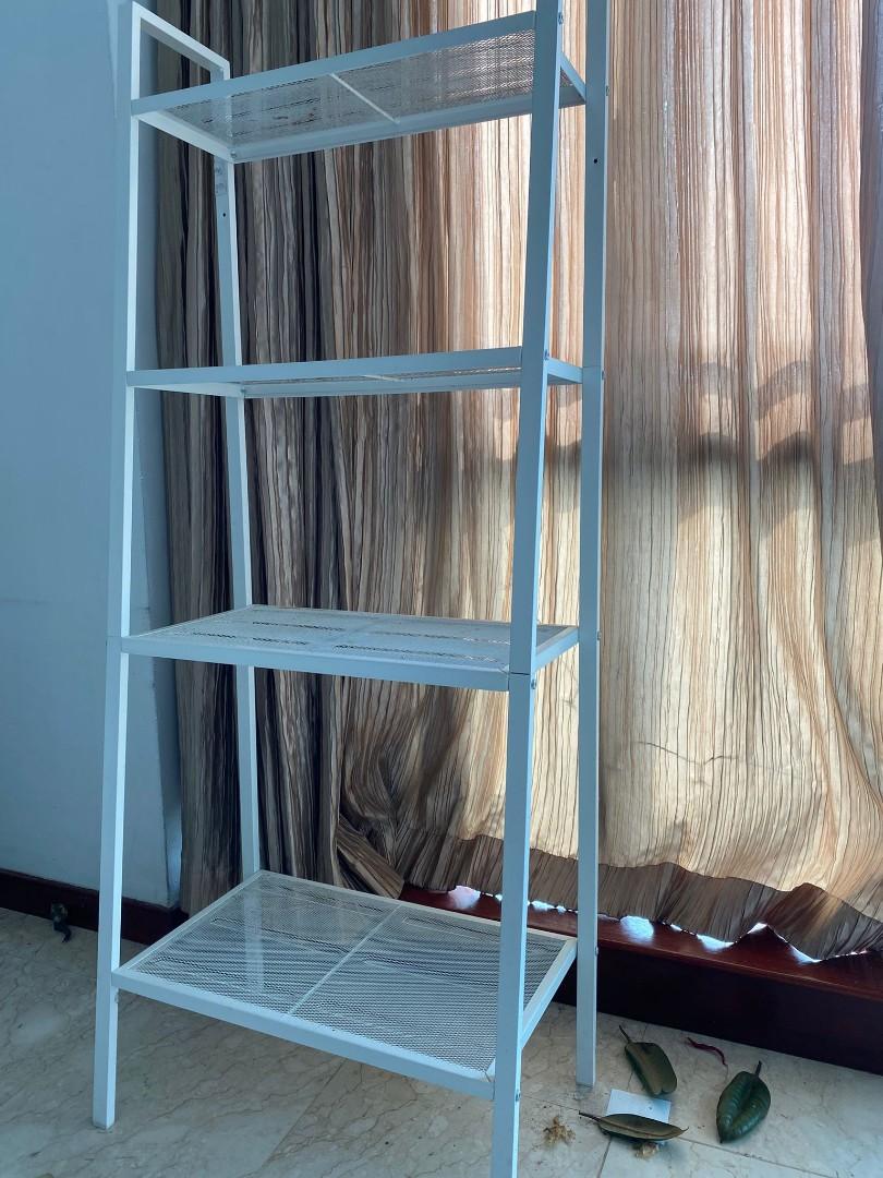 Metal shelf/ racks ikea, Furniture & Home Living, Furniture, Shelves