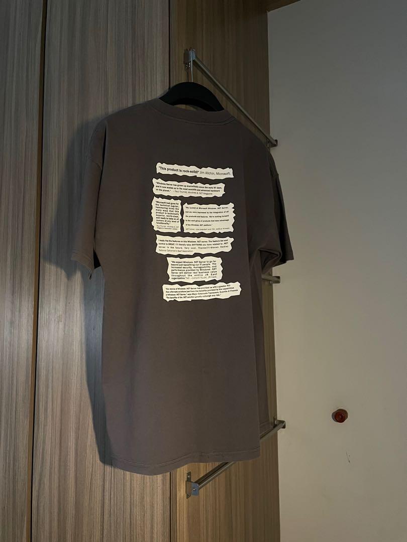 Microsoft Tee (Category: Tshirts & Polo Shirts) located in Kuala Lumpur. Submitted by mhmdhmdn (Listing ID 1129710655, Image 2). Description: Microsoft Tee Measurements (inches): Pit - 21.5 Length - 28.5 Collar - 8 Condition: 8/10 Price: Exclude postage and negotiable #vintage #tshirt #y2k.