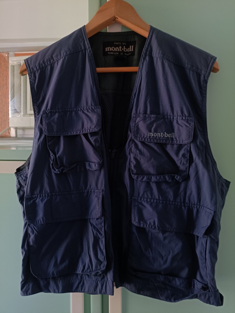 Mont Bell Hunter Vest工裝馬甲背心 男裝 外套及戶外衣服 Carousell