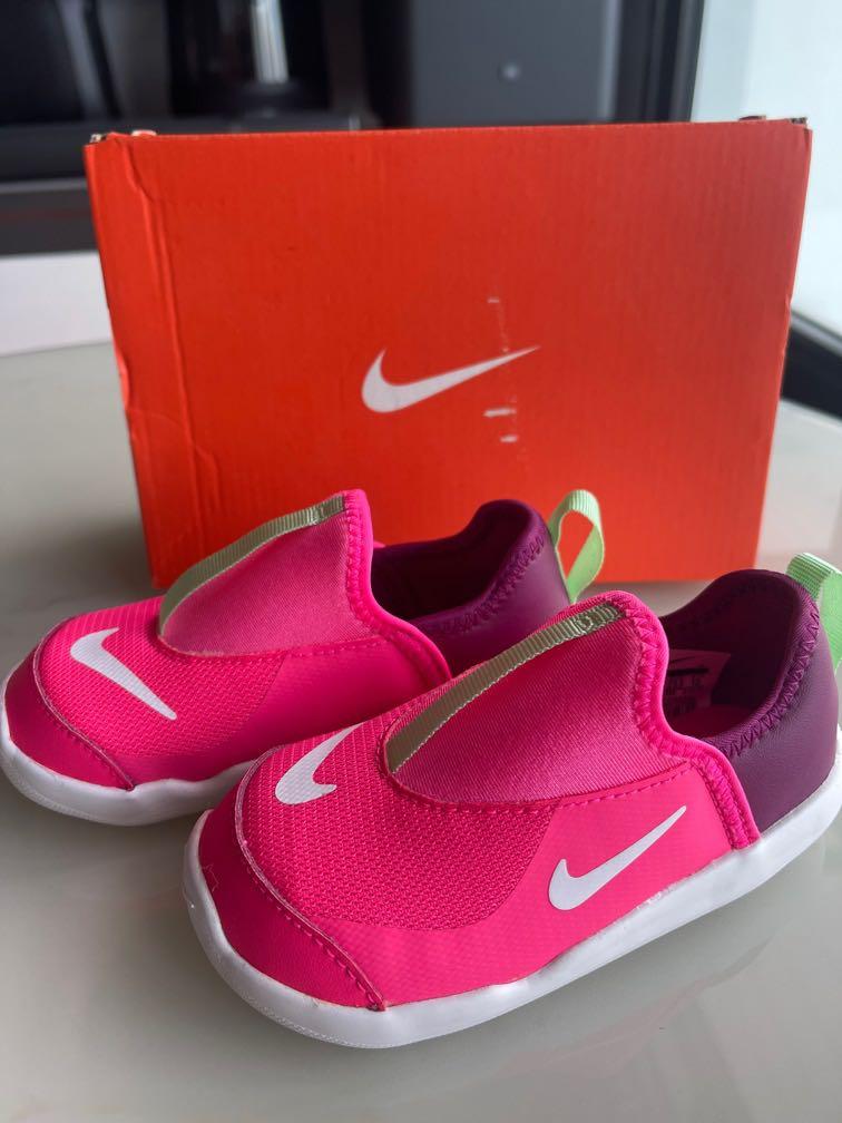 New Authentic Nike Lil Swoosh TD Shoes Sneakers Babies Kids Babies Kids Fashion on Carousell