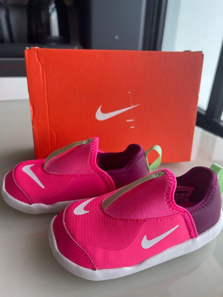 New Authentic Nike Lil Swoosh TD Shoes Sneakers Babies Kids Babies Kids Fashion on Carousell