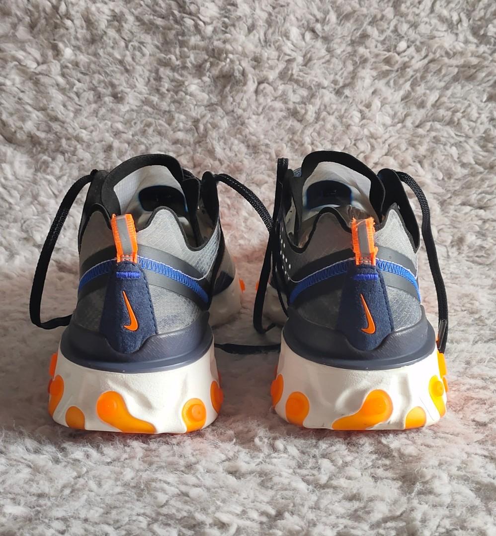 white nike react element 87