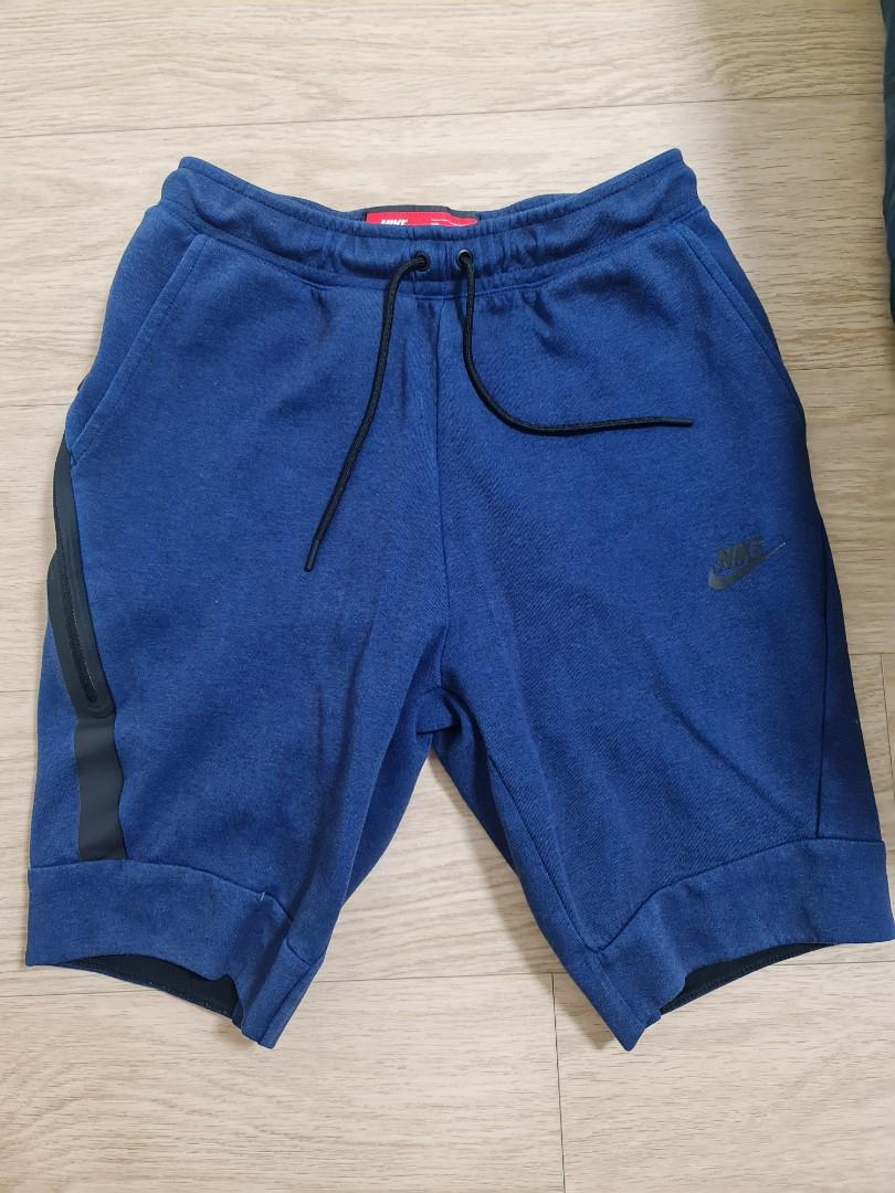 Nike Tech Fleece Shorts Obsidian Navy Men s Fashion Bottoms