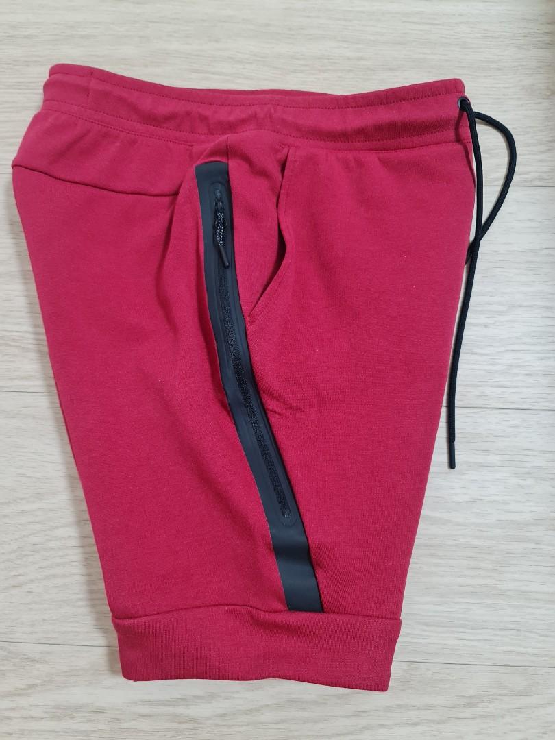 Nike Tech Fleece Shorts Red