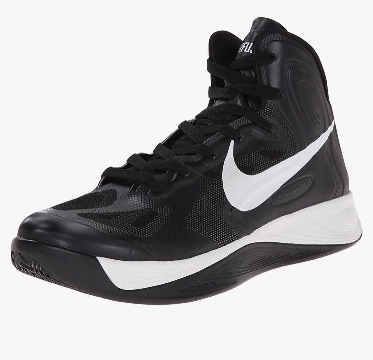 Nike Zoom Hyperfuse 2012 – Black/ White size : 39, Men's Fashion, Sneakers on Carousell