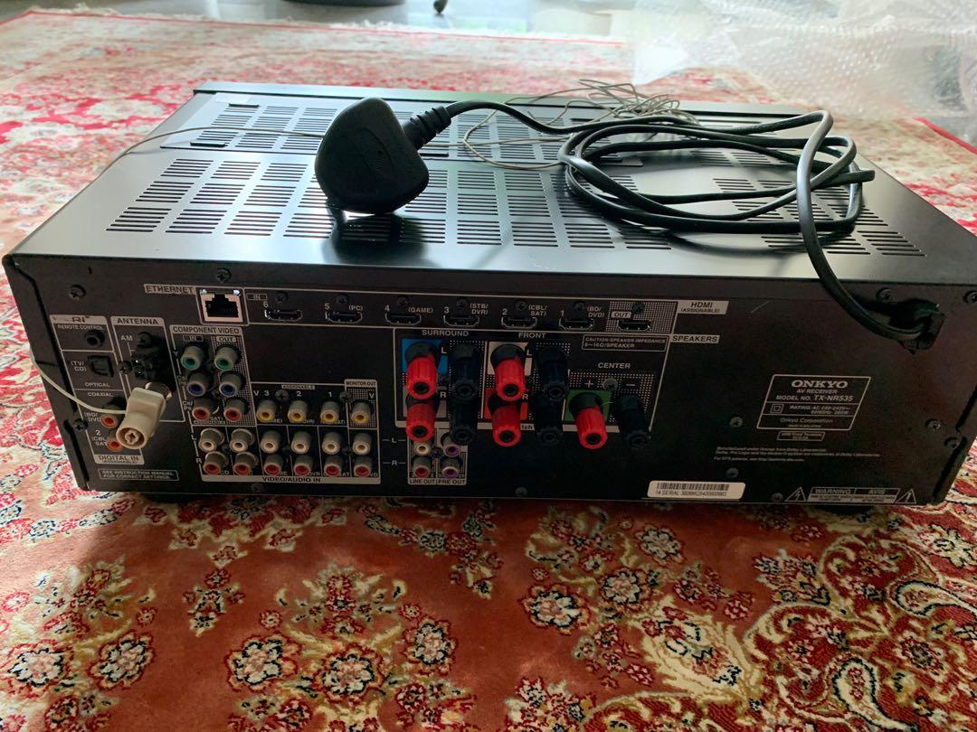 Onkyo TXNR535 Home Theatre Receiver, Audio, Soundbars, Speakers