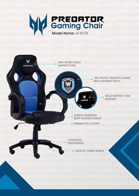 Predator league 2021 gaming chair store