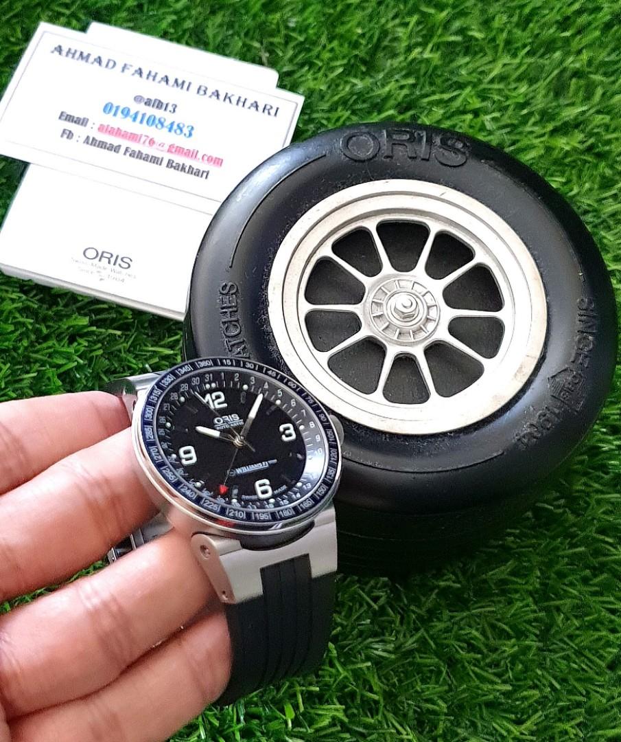 Oris williams store f1 pointer date