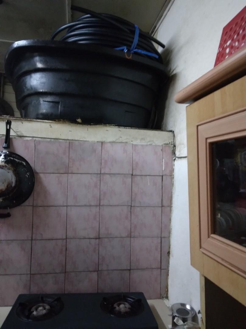 Pasang tile tukar tangki baiki atap bocor mohd sani taman Sri rampai