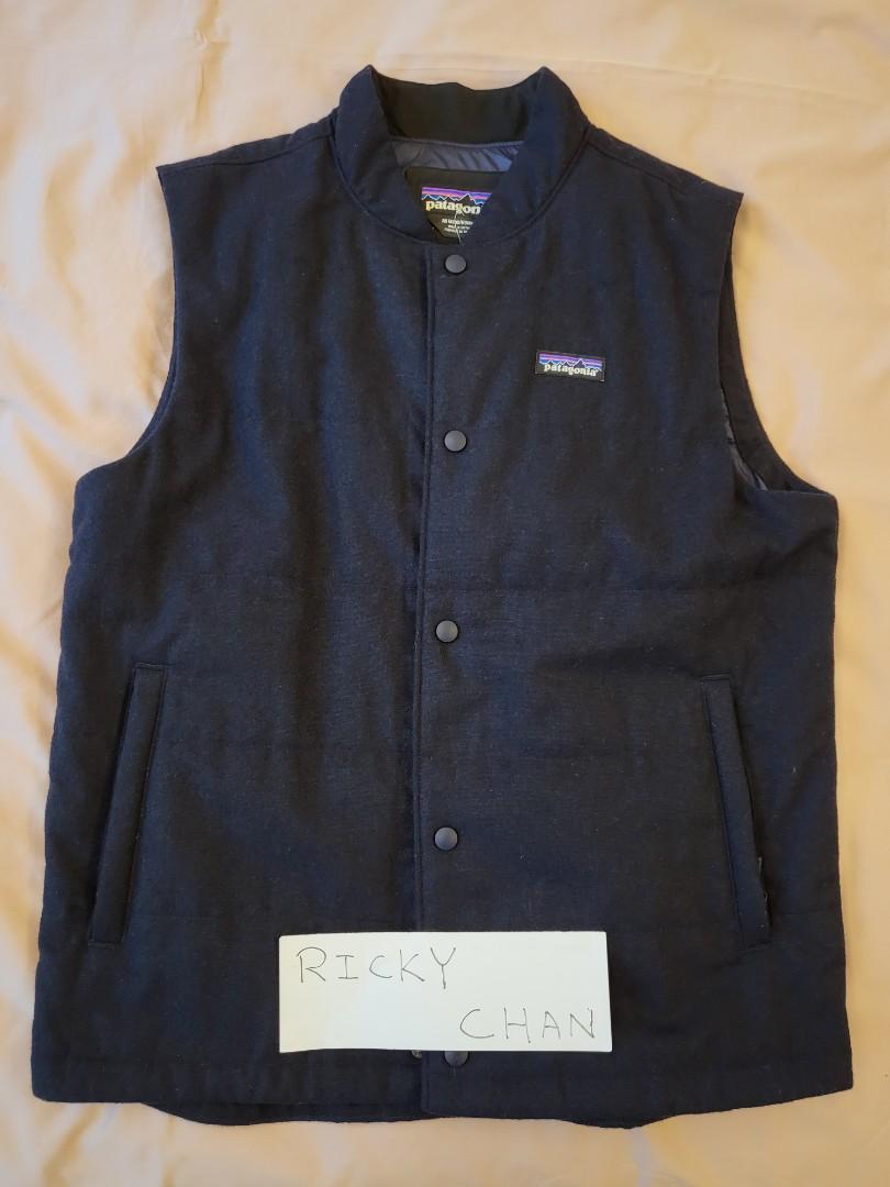 Patagonia Recycled Wool Vest Navy Medium M not retro p 6