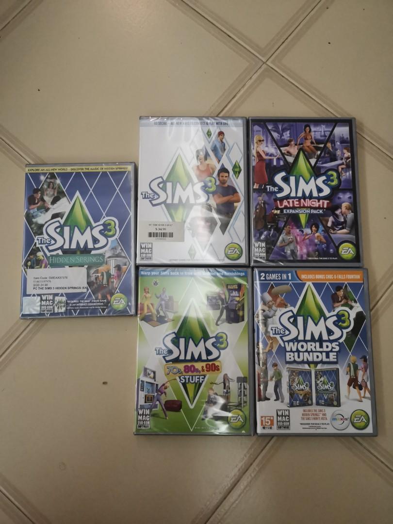 PC The Sims 3 collection, Video Gaming, Video Games, Others on Carousell