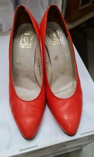 Pierre Cardin Red Heels 7cm