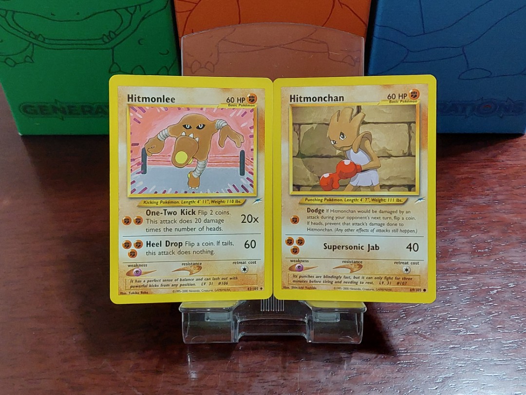  Pokemon - Hitmonlee (42) - Neo Destiny : Toys & Games