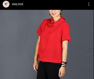 Red Blouse Small