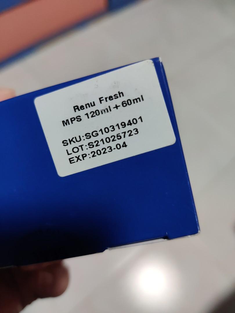 Renu contact lens solution travel pack, Beauty & Personal Care, Vision