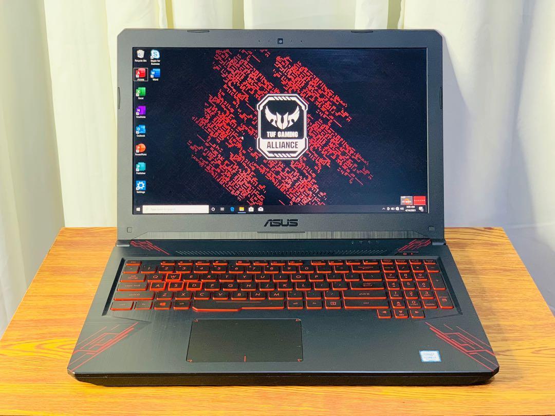 Rush Asus Tuf Gaming Fx504 / Intel Core I7 8Th / 8Gb Ram / 128Gb Ssd / 1Tb  Hdd / 8Gb Total Video Graphics / Warranty, Computers & Tech, Laptops &  Notebooks On Carousell