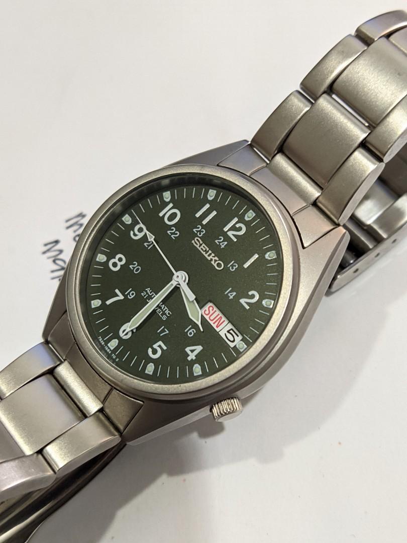 Seiko Military 7s26-00d0 Automatic, Men's Fashion, Watches & Accessories,  Watches on Carousell
